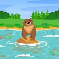 Free online html5 games - Childish Teddy Forest Escape HTML5 game 