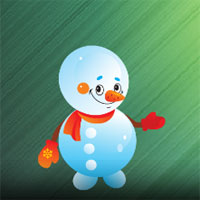 Free online html5 games - Amgel Snowman Room Escape game 