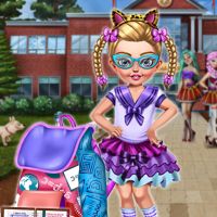 Free online html5 games - School Day Prep game 