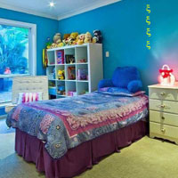 Free online html5 games - Easy Escape-Blue Room Hiddenogames game - Games2rule 