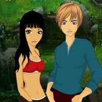 Free online html5 games - Escape Anime Couple HTML5 game - Games2rule 