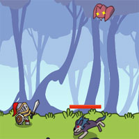 Free online html5 games - Guardian Saga The Dark Forest game 