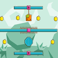 Free online html5 games - Orange Gravity 2 Level Pack game 