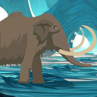 Free online html5 games - Rescue Mammoth From Olden Cave HTML5 game 