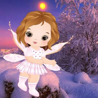 Free online html5 games - Christmas Cute Angel Escape HTML5 game 
