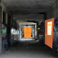 Free online html5 games - GFG Abandoned School Hallway Escape game 
