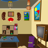 Free online html5 games - Cute Green Home Escape EscapeGamesToday game 
