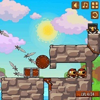 Free online html5 games - Tortuga Siege game 