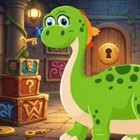 Free online html5 escape games - G4k Young Dinosaur Escape