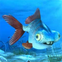 Free online html5 games - George The Unlucky Fish game 