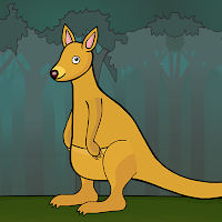 Free online html5 games - G2J The Wild Kangaroo Rescue game 