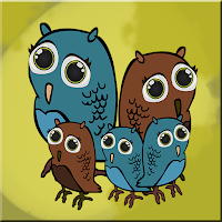 Free online html5 games - G2J Wild Owl Family Rescue game 