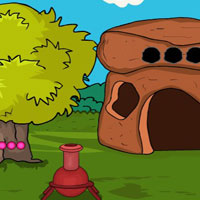 Free online html5 games -  G2J Yellow Monster Escape game 