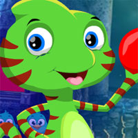 Free online html5 games - G4K Cheery Chameleon Rescue game 