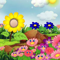 Free online html5 games - Find Fantasy Alive Flower Garden game 