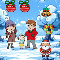 Free online html5 escape games - Wow Family Stranded Christmas Snow Land