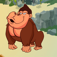 Free online html5 games - Games2Jolly Gorilla Rescue from Cave game 