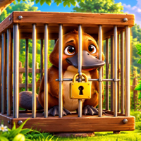 Free online html5 escape games - Rescue the Trapped Platypus