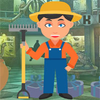 Free online html5 games - G4K Pitchfork Farmer Escape game - Games2rule 