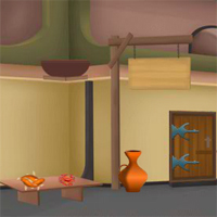 Free online html5 games - FEG Escape Games Bygone Town 5 game 