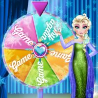 Free online html5 games - Elsa Wheel of Fortune game 