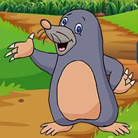 Free online html5 games - G2J The Cute Mole Escape game 