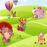Free online html5 games - Hidden Escape 13 Amusement Park game 