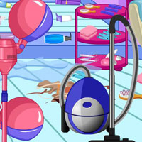 Free online html5 games - Clean Up Hair Salon 2 game 