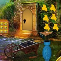 Free online html5 games - G4K Petite Witch Rescue game 