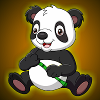 Free online html5 games - G2J Smiley Panda Escape game 