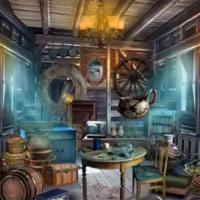 Free online html5 games - Challenging Night House Escape game 