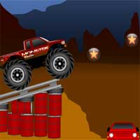 Free online html5 games - Monster Wheelie game 