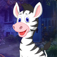 Free online html5 games - G4K Puny Zebra Rescue  game 
