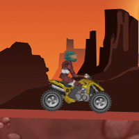 Free online html5 games - ATV Canyon game 