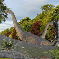 Free online html5 games - Dinosaur Adventure Escape game 