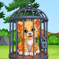 Free online html5 escape games - G2M Tiger Cub Cage Escape