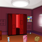 Free online html5 games - Dark Pink House Escape game 