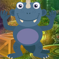 Free online html5 games - G4K Gray Color Creature Escape  game 