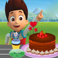 Free online html5 games - Paw Patrol Cake Decoration game 