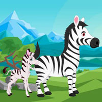 Free online html5 games - Wow Aid The Stranded Zebra Foal game 