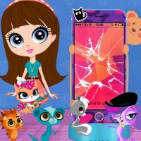 Free online html5 games - Littlest Pet Shop Phone Decor game 