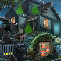 Free online html5 games - Green Monster Escape game 