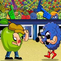 Free online html5 games - Fruit Fighters game 