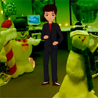 Free online html5 games - New Year Office Party Escape game - Games2rule 