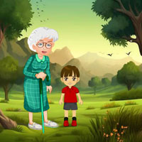 Free online html5 games - Wow Grandma Seeking Little Boy game - Games2rule 