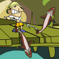 Free online html5 games - Shooting Salmon game - Games2rule 