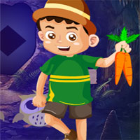 Free online html5 games - G4k Carrot Boy Rescue game 