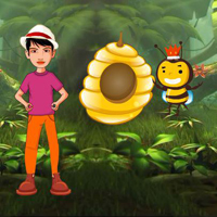Free online html5 games - Find Honey Bee Nest Treasure game - Games2rule 