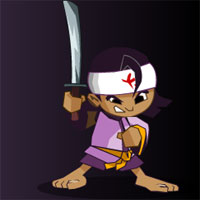 Free online html5 games - 3 Foot Ninja game 