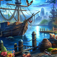 Free online html5 games - Skull Bay game 